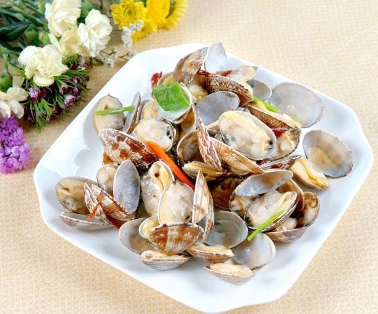 辣炒花蛤¥18/份500g/份