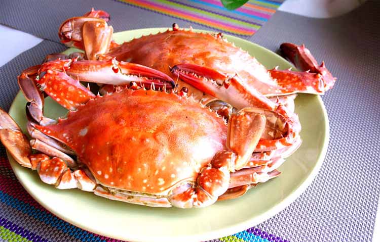 御棠红食品清蒸蟹
